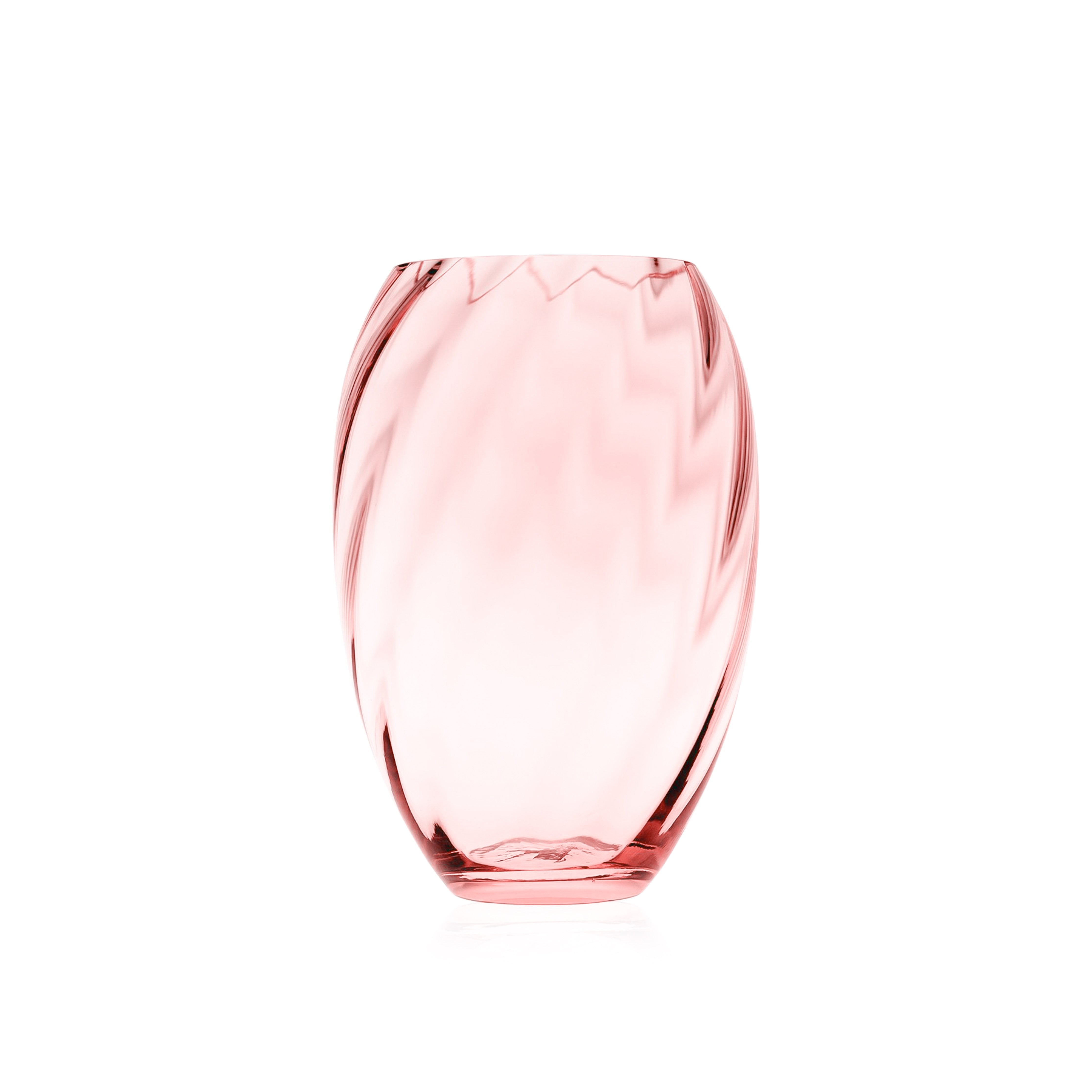 Klimchi Glassware Marika Vase in pink