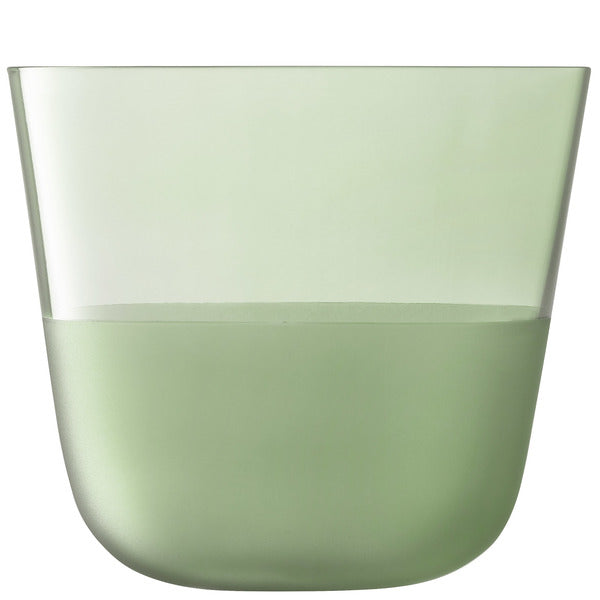 LSA Arc Contrast Tumbler Moss 260ml set of 2