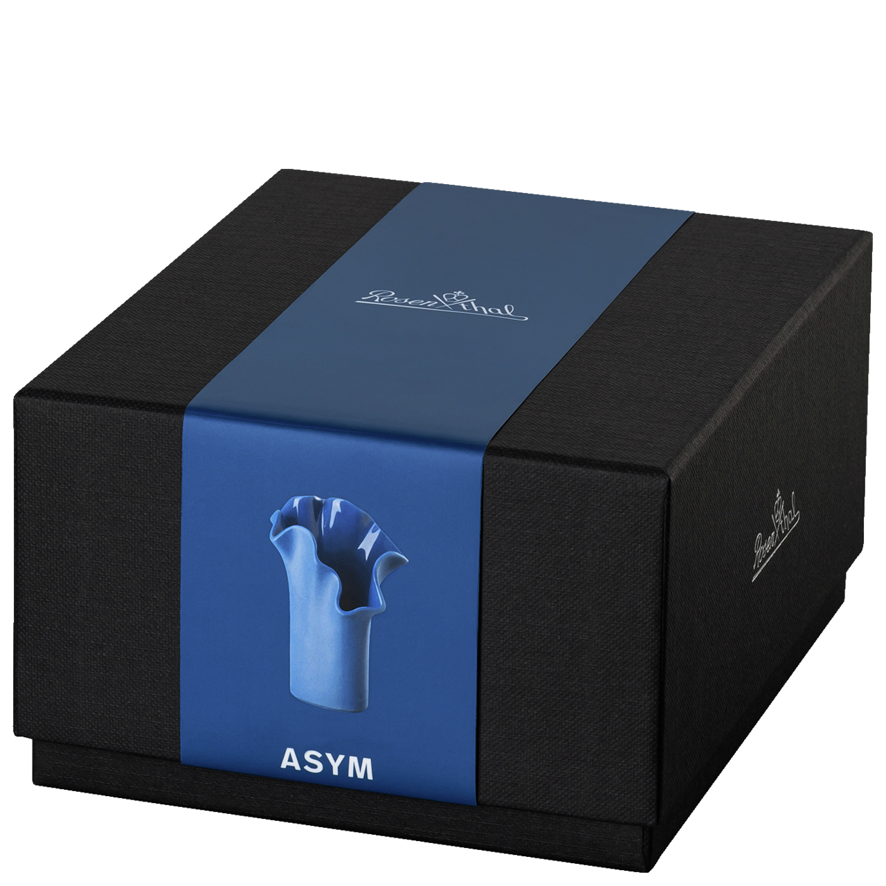 Rosenthal Asym Vase Midnight 9cm