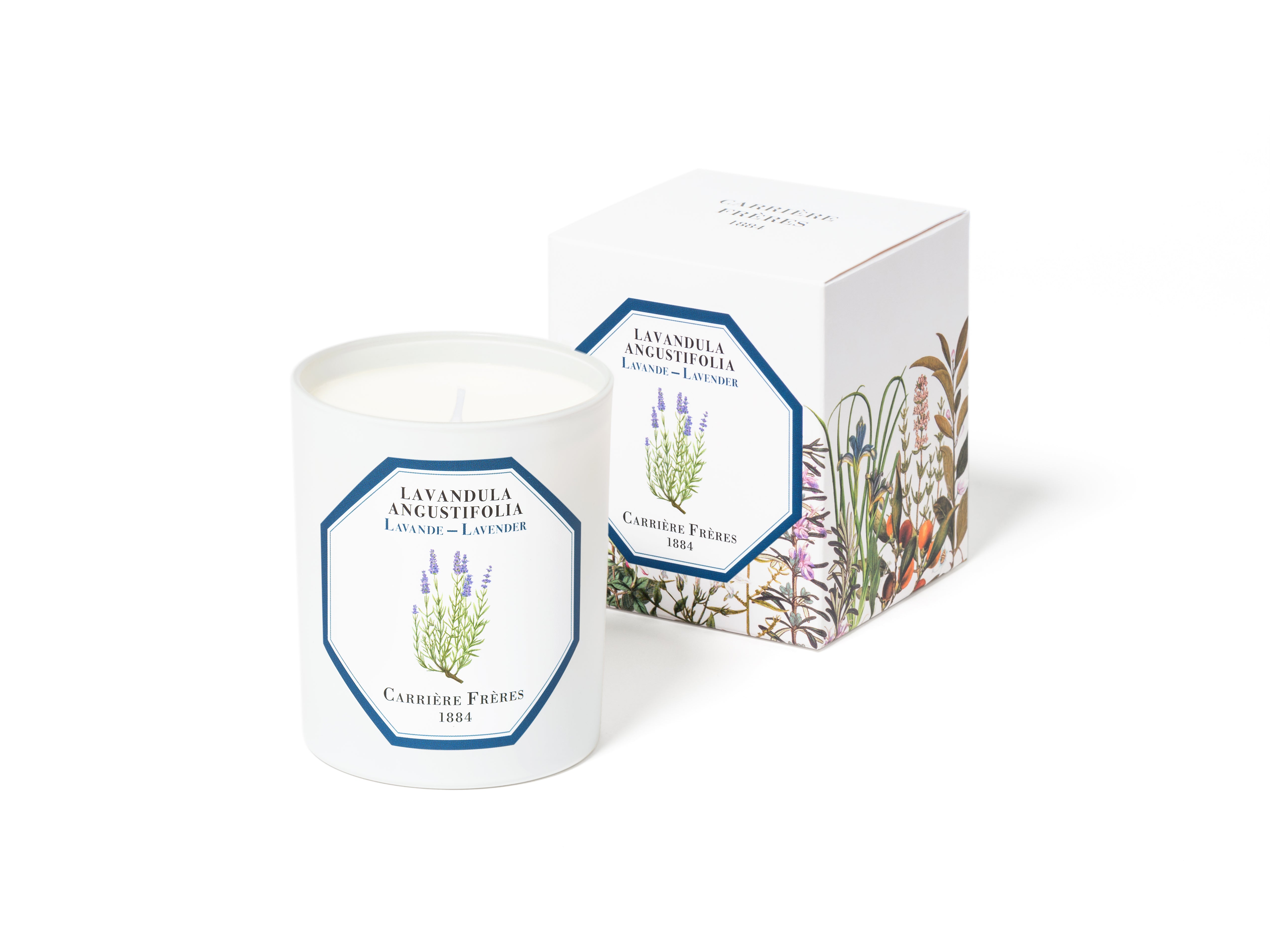 LLOYD AND PAUL HOME LUXURIES CARRIERE FRERES Lavender Candle