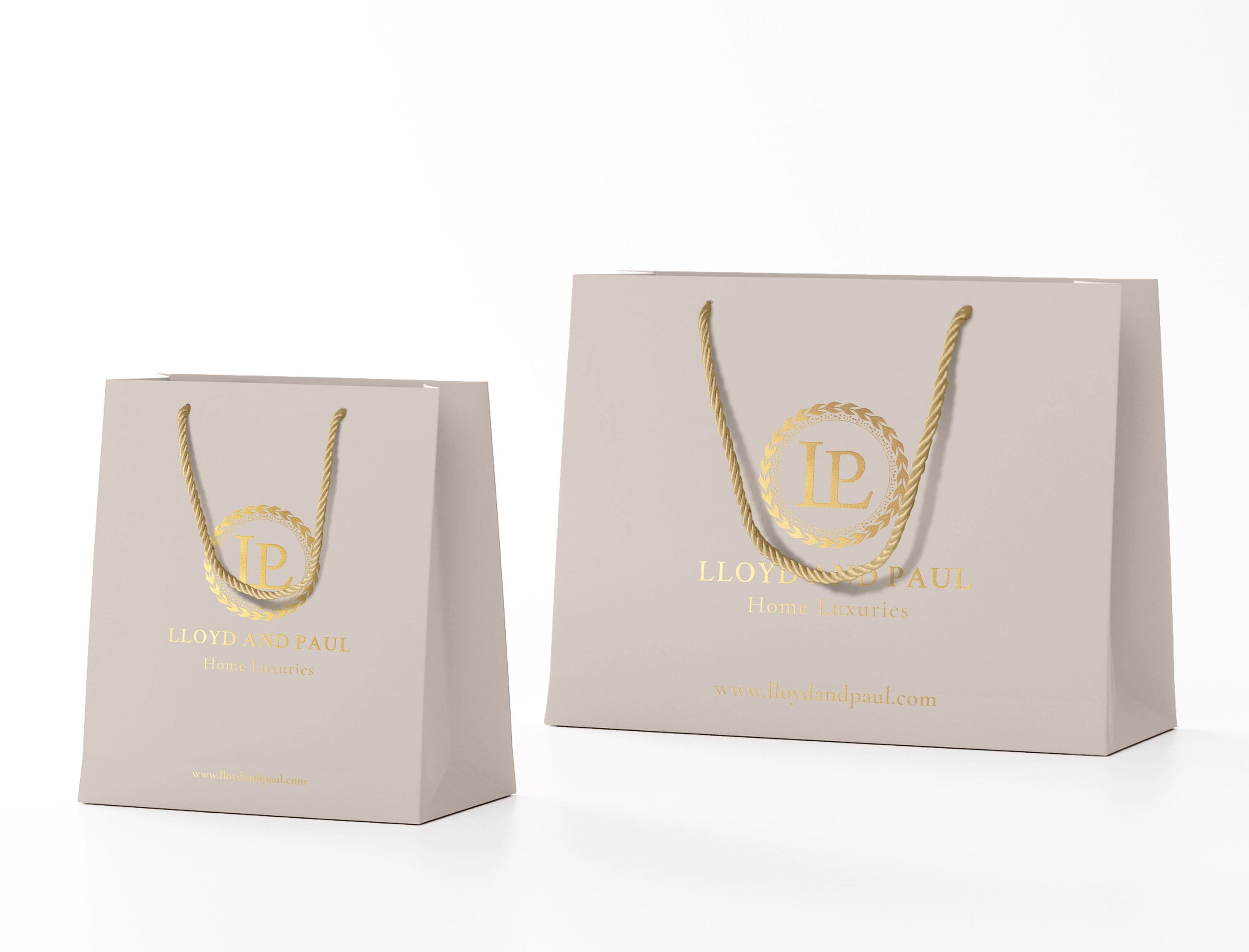 LLOYD AND PAUL HOME LUXURIES GIFT BAGS