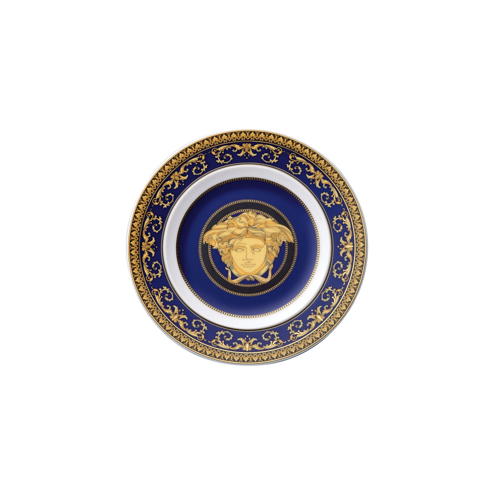 Versace Medusa Blue Plate 18cm