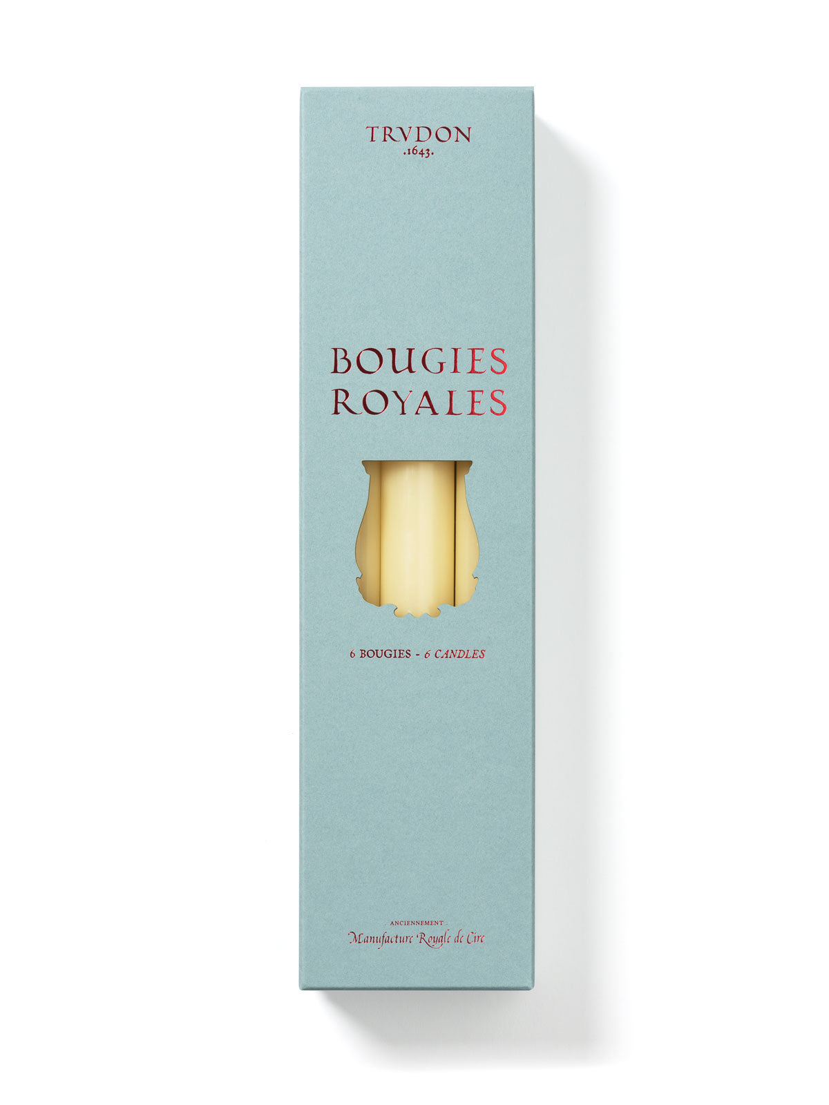 TRUDON IVORY ROYALE TAPER CANDLES