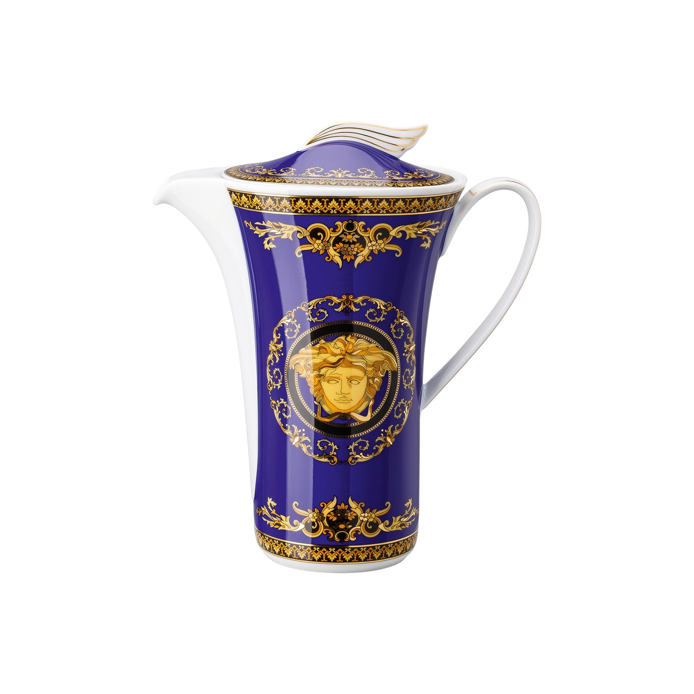 VERSACE IKARUS COFFEE POT BLUE