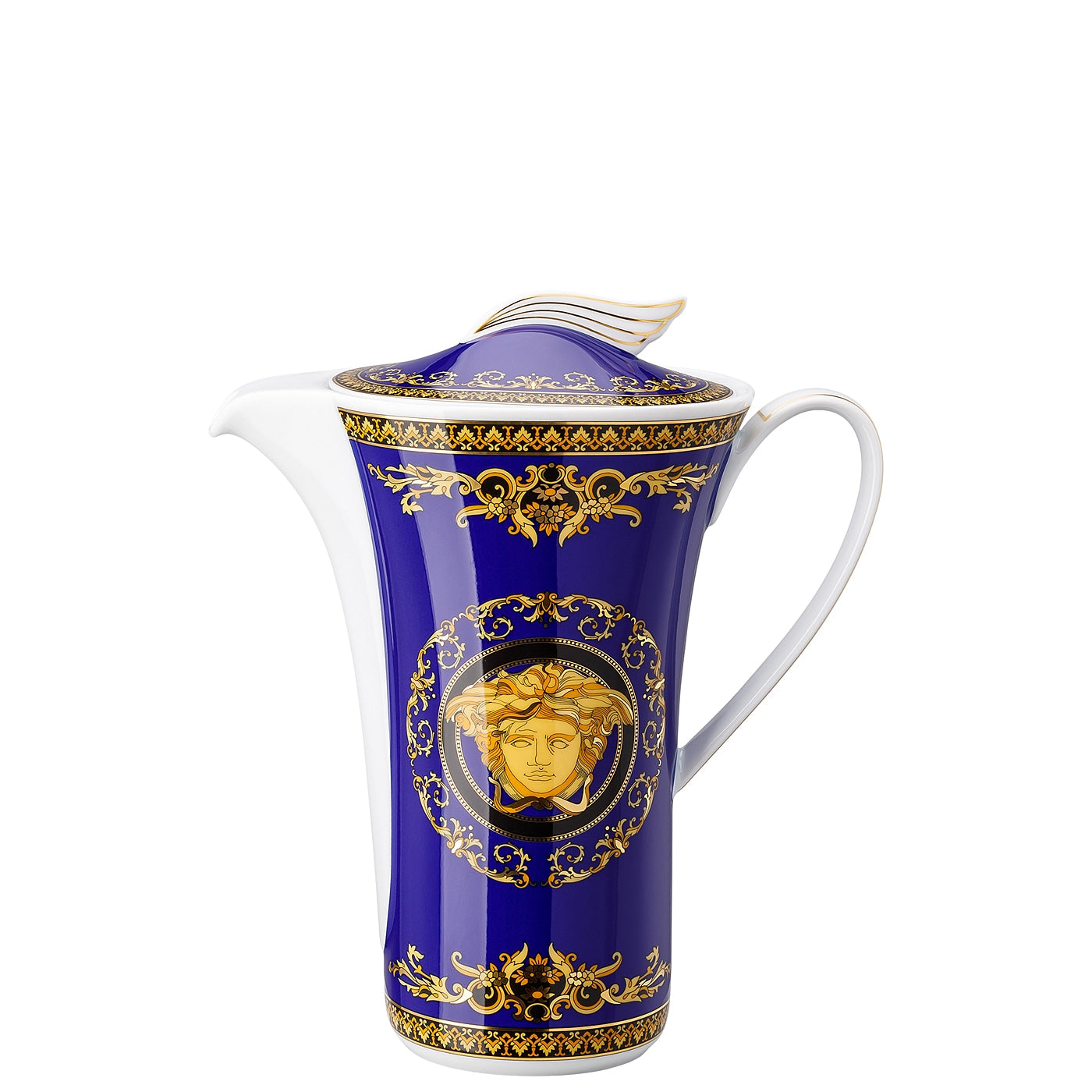 VERSACE IKARUS COFFEE POT BLUE