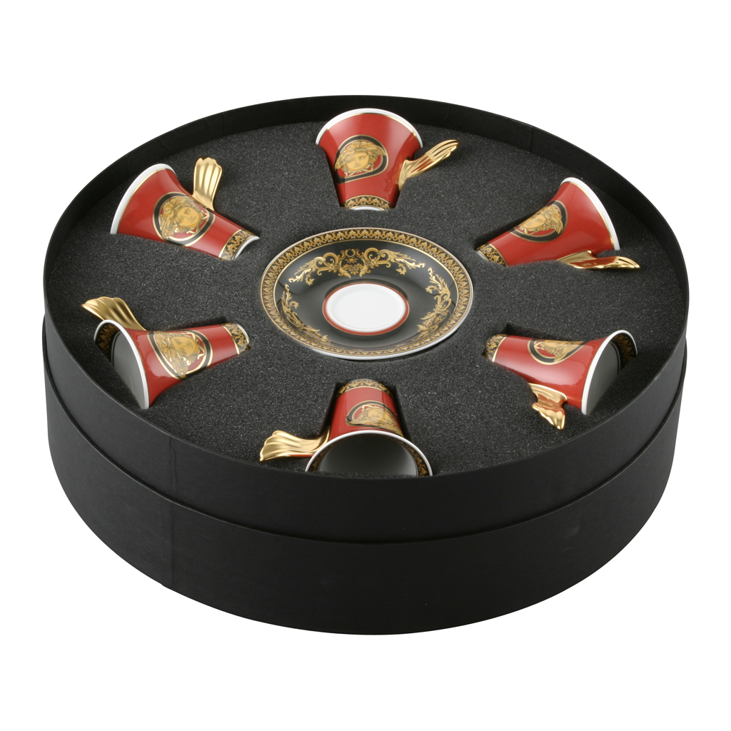 VERSACE IKARUS MEDUSA ESPRESSO CUPS SET