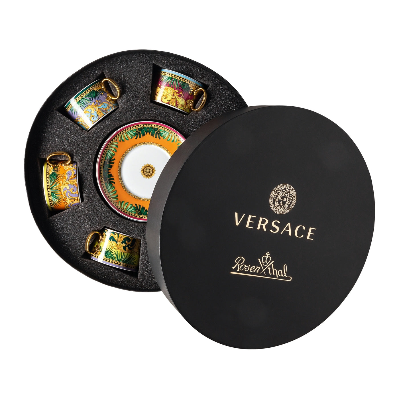 VERSACE JUNGLE ANIMALIER TEACUP SET