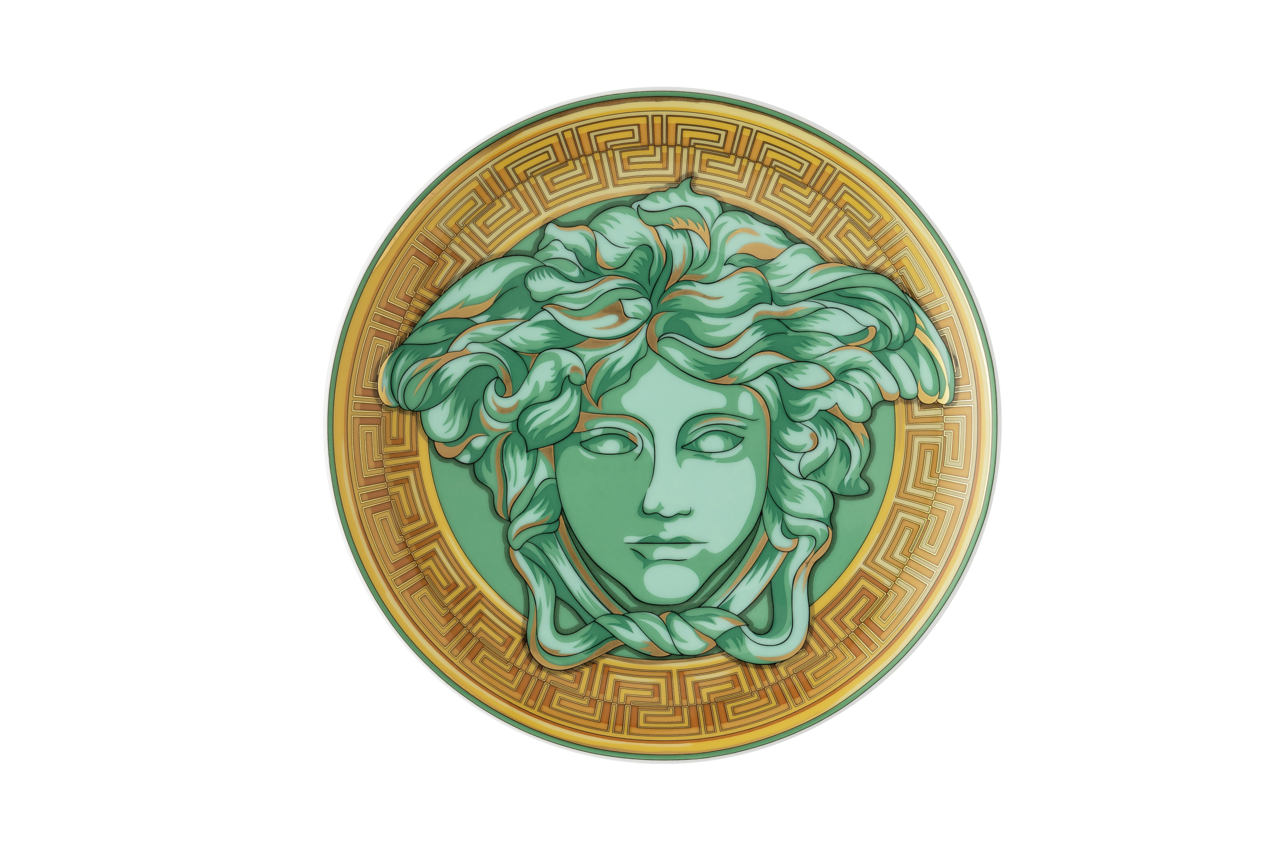 Versace Medusa Amplified Green Coin 17cm