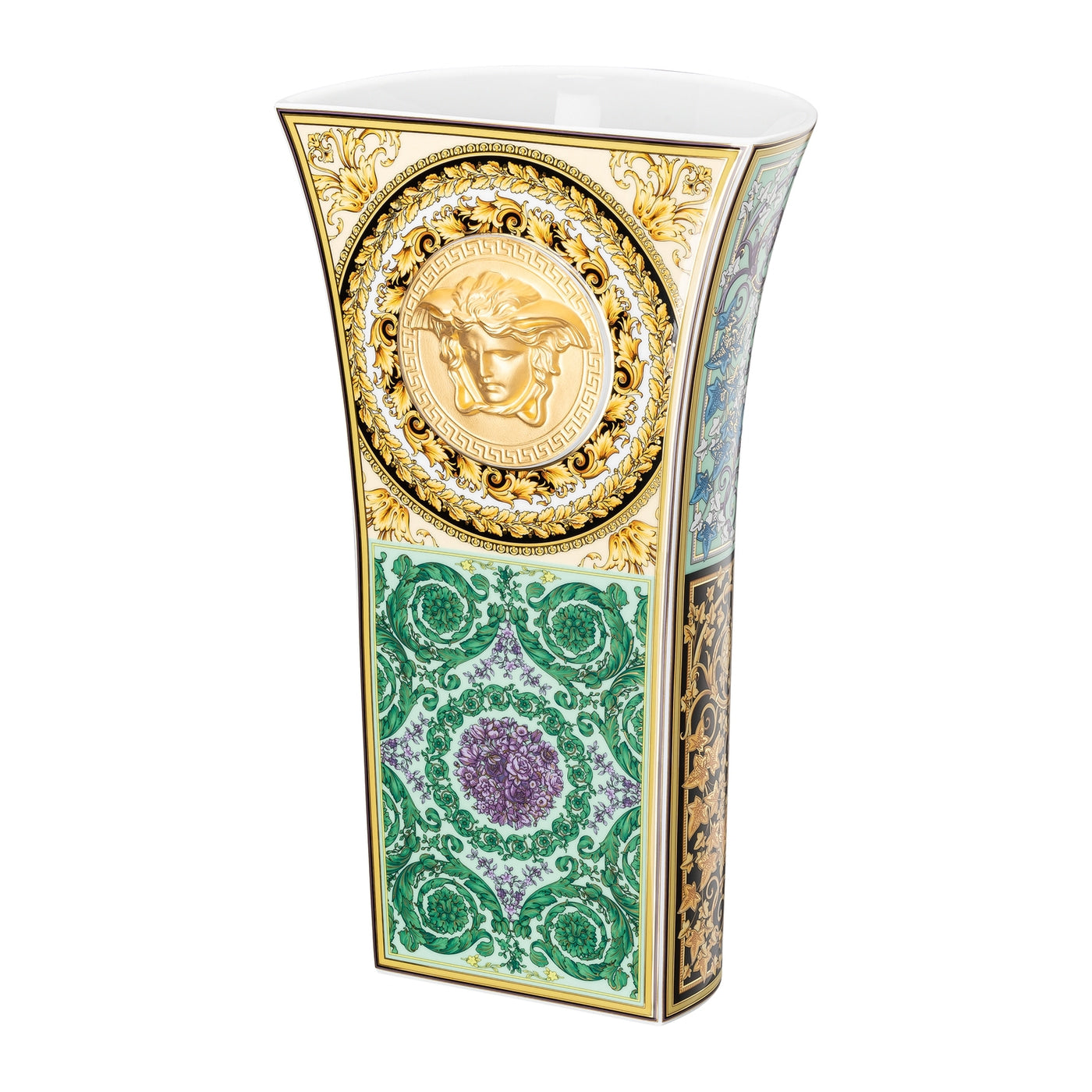 LLOYD AND PAUL HOME LUXURIES Versace Mosaic Barocco Mosaic Vase 34 cm