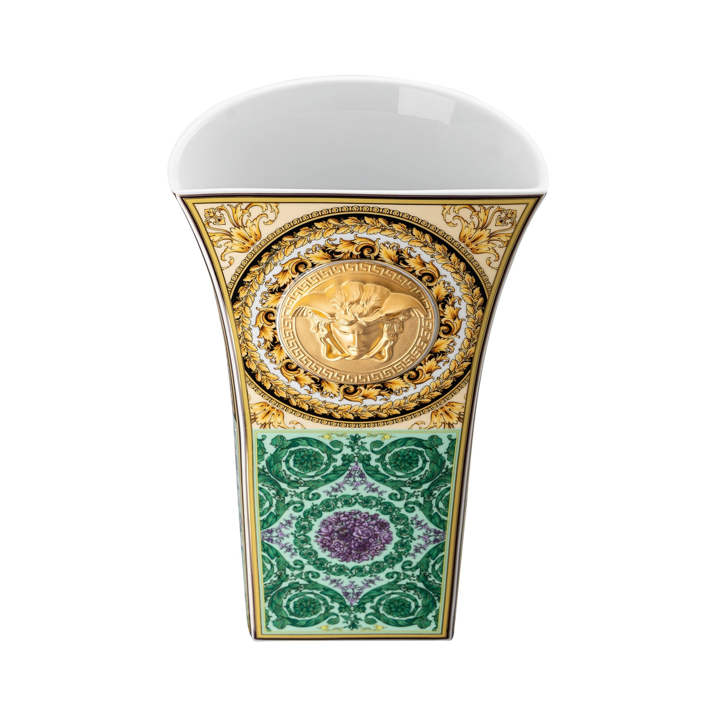 LLOYD AND PAUL HOME LUXURIES Versace Mosaic Barocco Mosaic Vase 34 cm