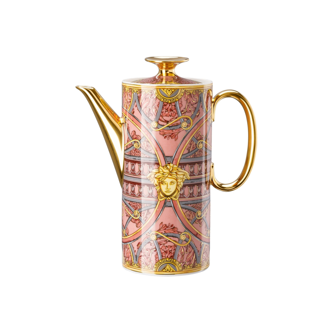 LLOYD AND PAUL HOME LUXURIES Versace Scala Palazzo Rosa Coffee Pot 1.2L