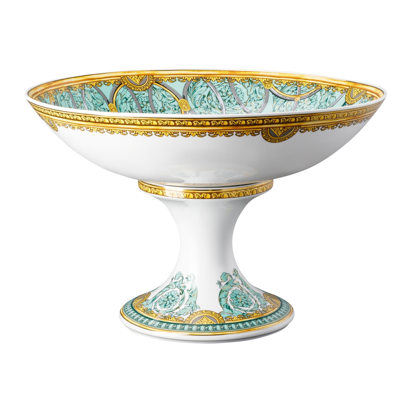 LLOYD AND PAUL HOME LUXURIES Versace Scala Palazzo Verde Bowl 35cm