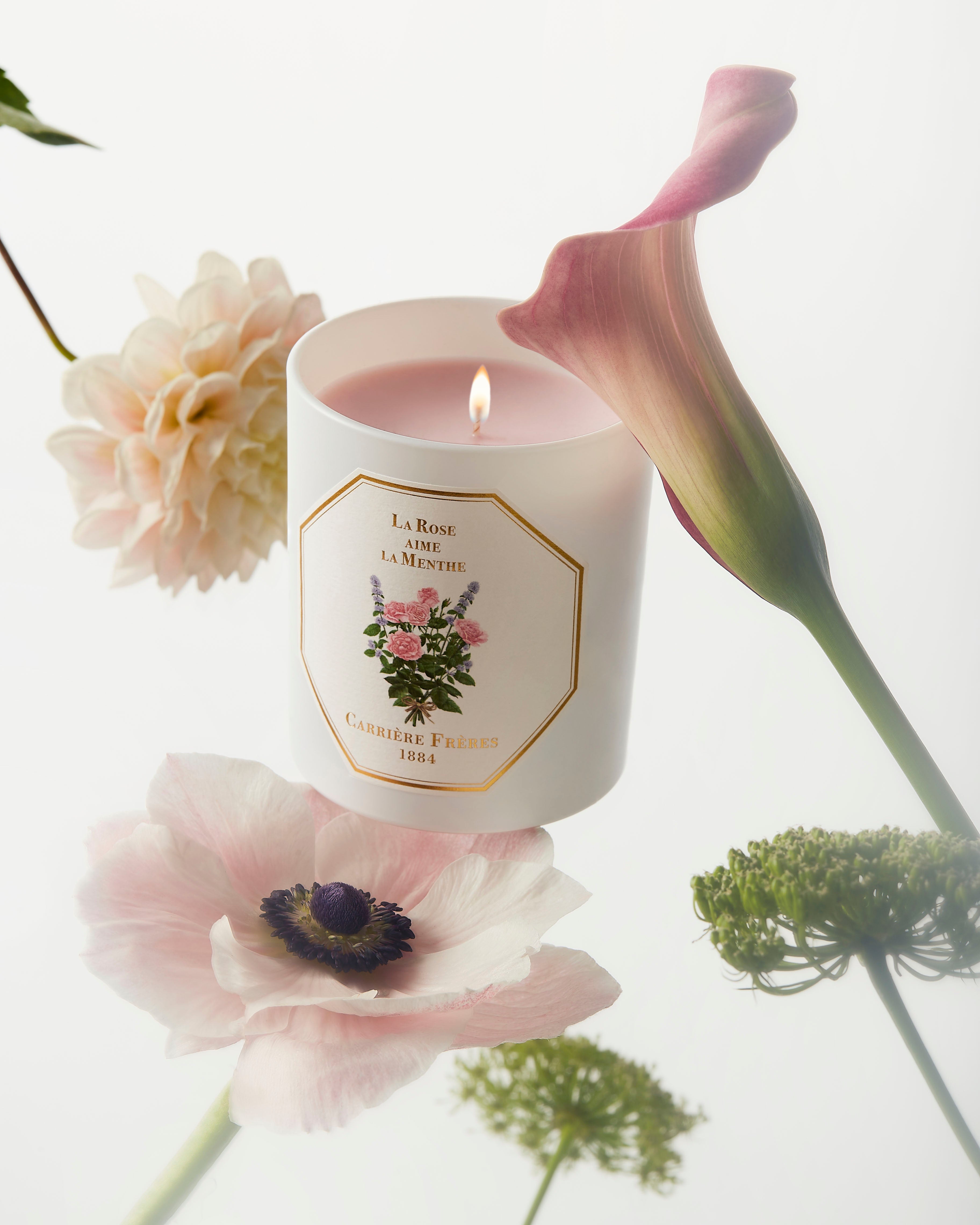 Rose Mint Candle 185g