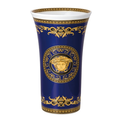 Vasenserie Medusa blau Vase 34cm