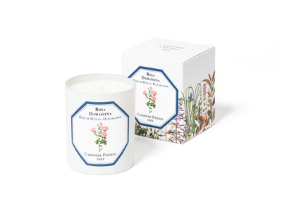 Carrière Frères Damask Rose Candle 185g