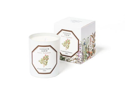 LLOYD AND PAUL HOME LUXURIES CARRIERE FRERES sandalwood candle