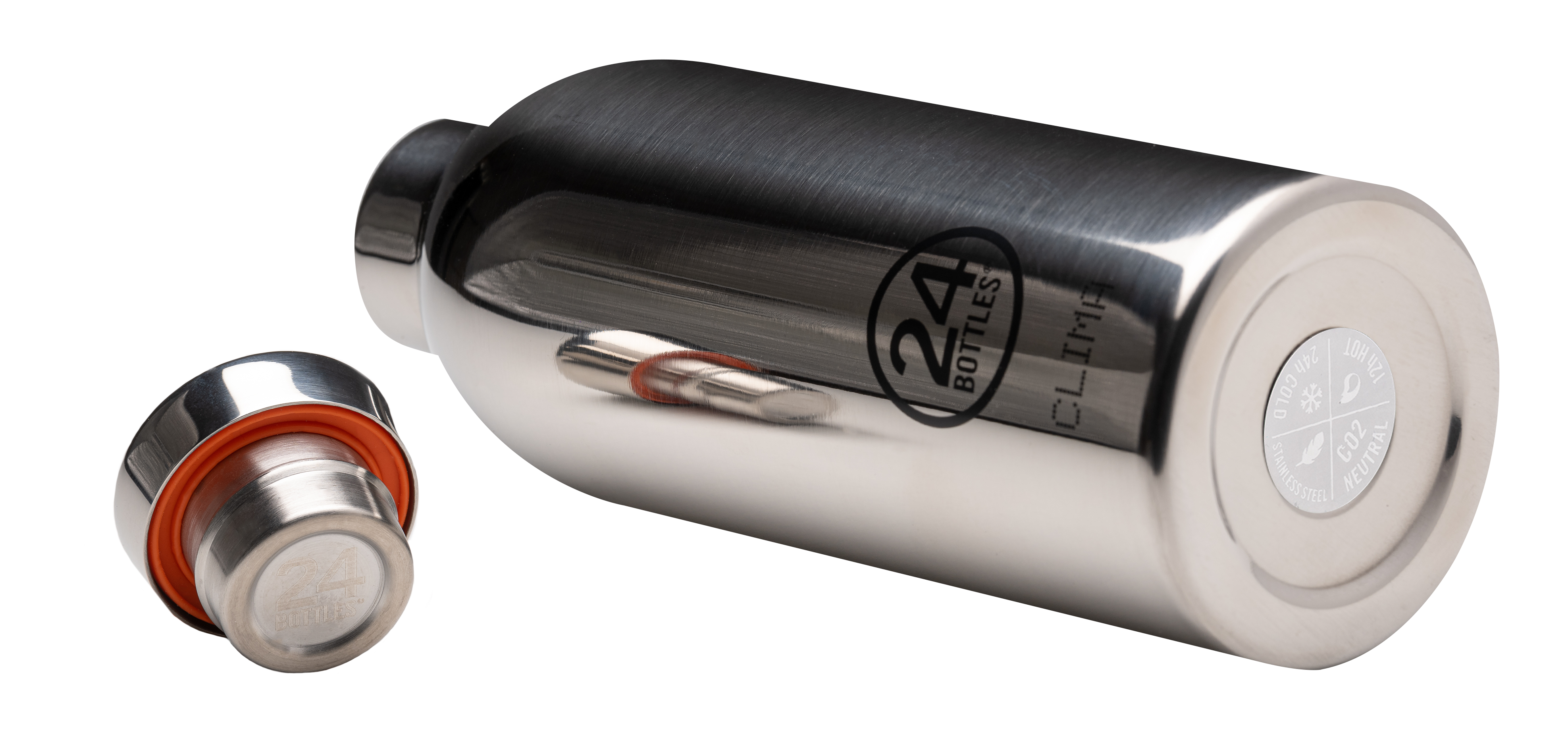 Clima Bottle Mirror Steel 500ml