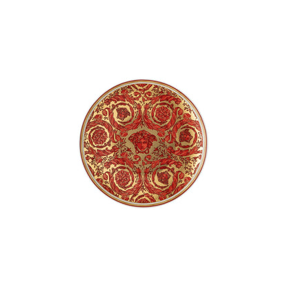 Medusa Garland Red Plate 17cm