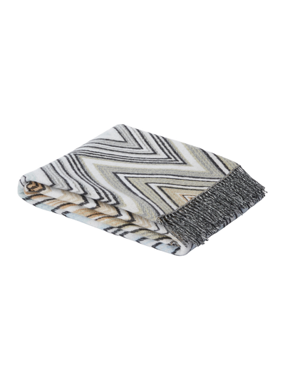 LLOYD AND PAUL HOME LUXURIES Missoni Plume Throw (130cm x 190cm)