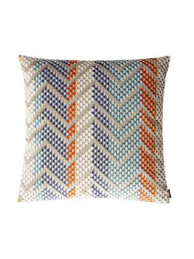 LLOYD AND PAUL HOME LUXURIES MISSONI Squame Orange Cushion (40cm x 40cm)