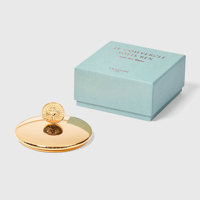 LLOYD AND PAUL HOME LUXURIES TRUDON Solis Rex Topper Gold Brass 10cm