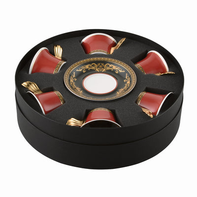 VERSACE IKARUS TEACUPS SET 6PCS