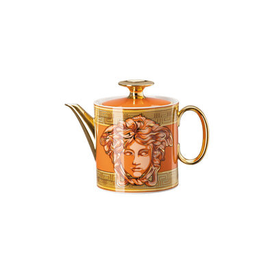 LLOYD AND PAUL HOME LUXURIES 
 Versace Medusa Amplified Golden Coin Teapot